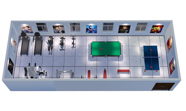 100平方健身房配置方案-广西今年会jinnianhui体育健身器材有限公司